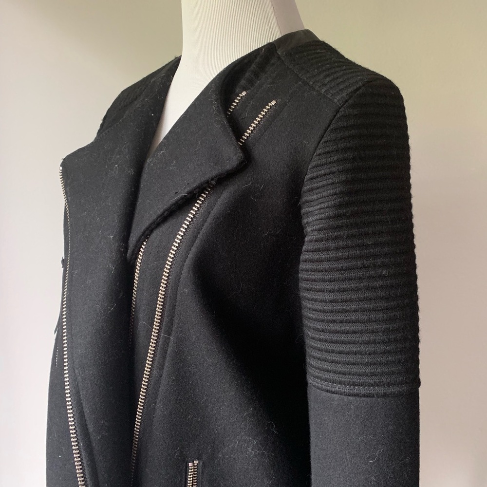 AllSaints Sharr Wool Coat - Picture 4 of 6